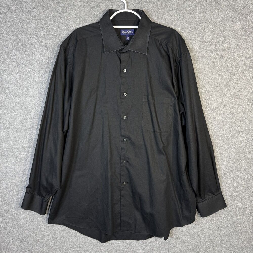 Sean John Fine Tailoring Mens Lightweight Button Down Dress Shirt Cotton Size XL